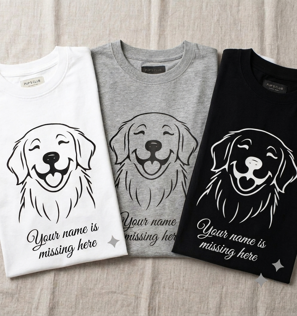 Your beloved Golden's name on your T-shirt -   Product: District DM108 District ® Perfect Blend ® Tee. DM108