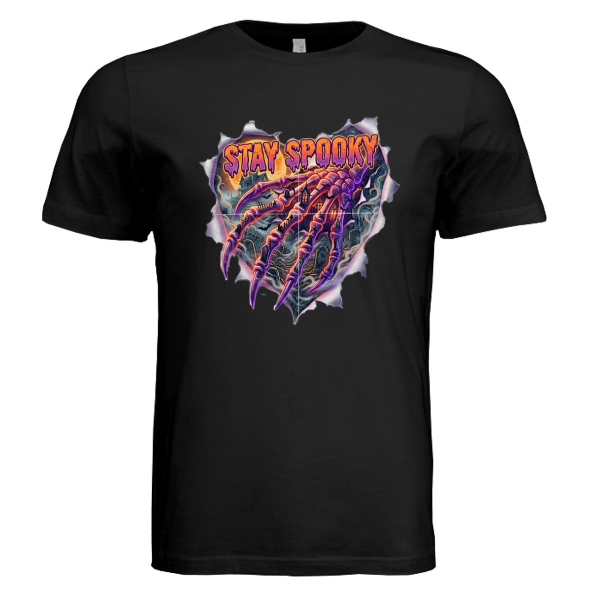 Solid Black Triblend - 3413C - FRONT