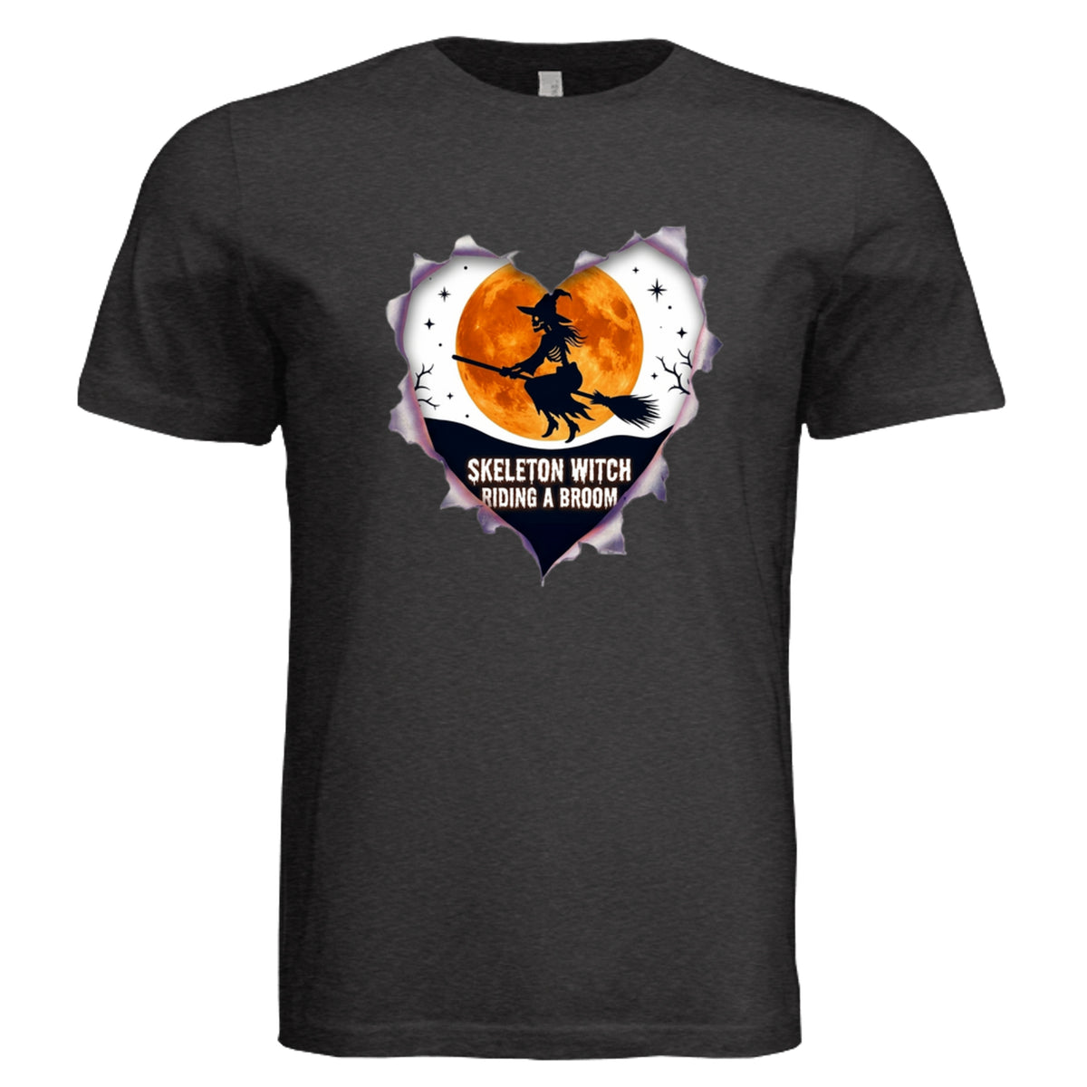 Black Heather Triblend - 3413C - FRONT